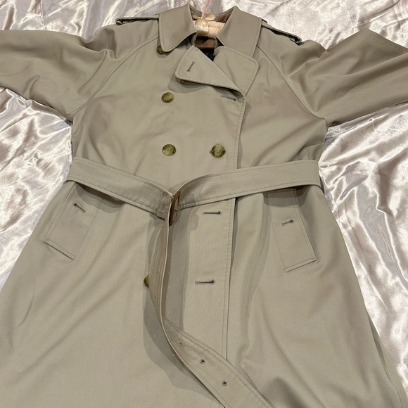 Burberry Jackets & Blazers - Burrberry Tan Vintage Alex Trench Coat Size XXL